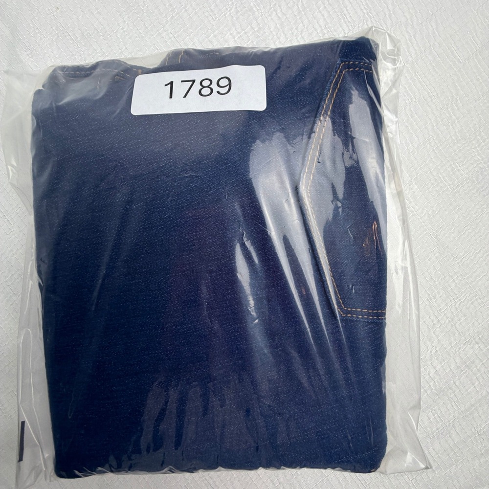 Levi's 711 Skinny Jeans Women 16 (33 x 30) Hypersoft Sculpt Dark Wash Denim - Picture 16 of 16